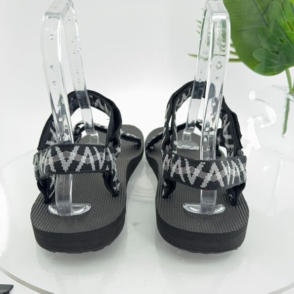 Teva Mens Original Universal Sandal Size 13 Black Gray Nylon Adjustable - Picture 5 of 16